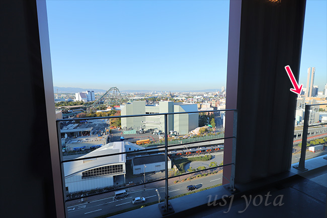 リーベルホテル アット ユニバーサル・スタジオ・ジャパンの眺望