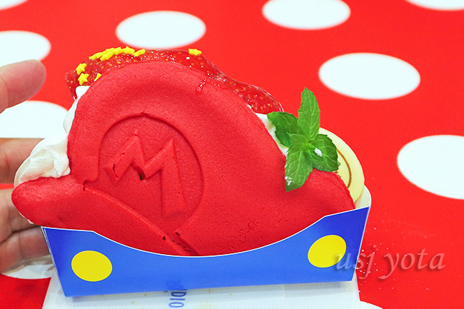 マリオのパンケーキサンド