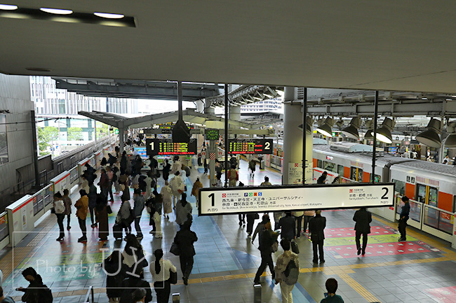 大阪駅1番・2番ホーム環状線