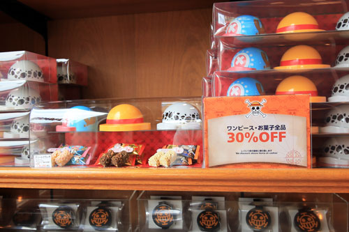 ワンピースのお菓子が30%OFF